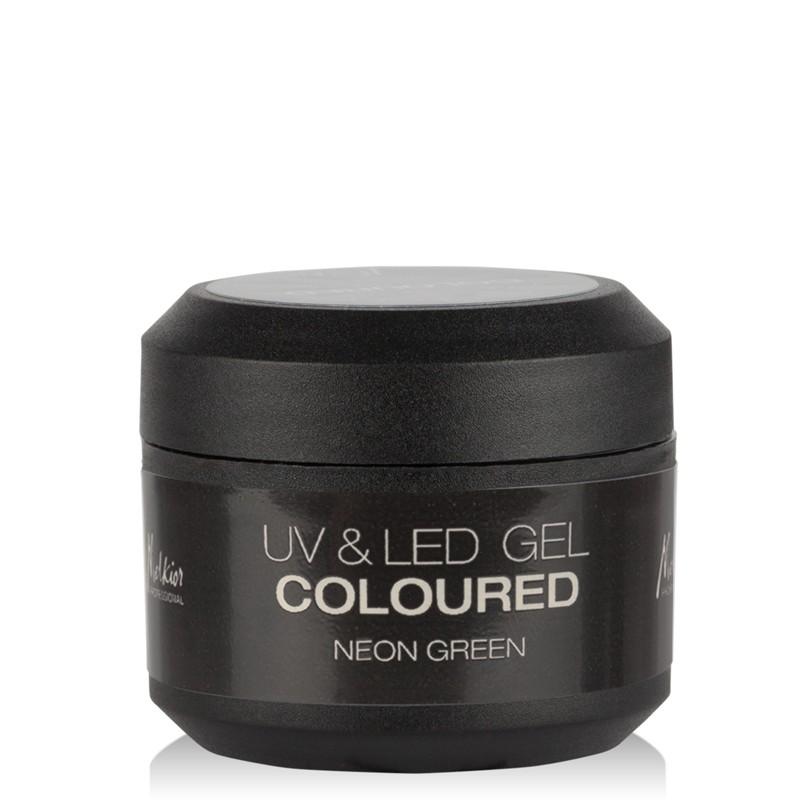 GEL UV & LED DE CULOARE NEON GREEN 5GR Melkior imagine noua 2022