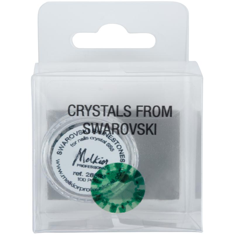 Strass unghii swarovski emerald ss5 x 100buc