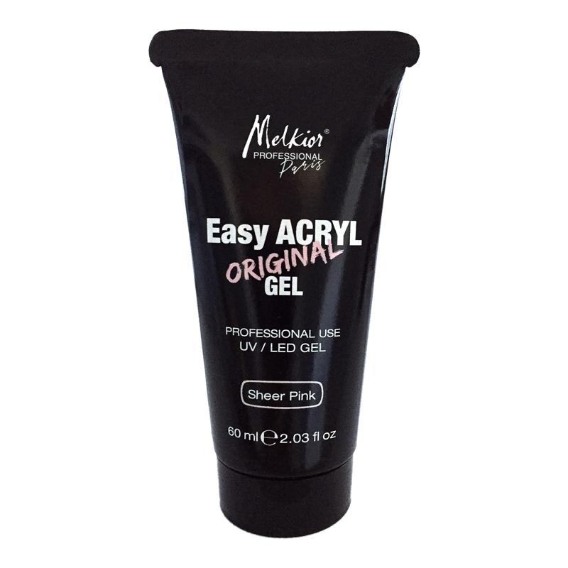 ACRIL GEL SHEER PINK 60ML Melkior imagine noua 2022 scoalamachiaj.ro