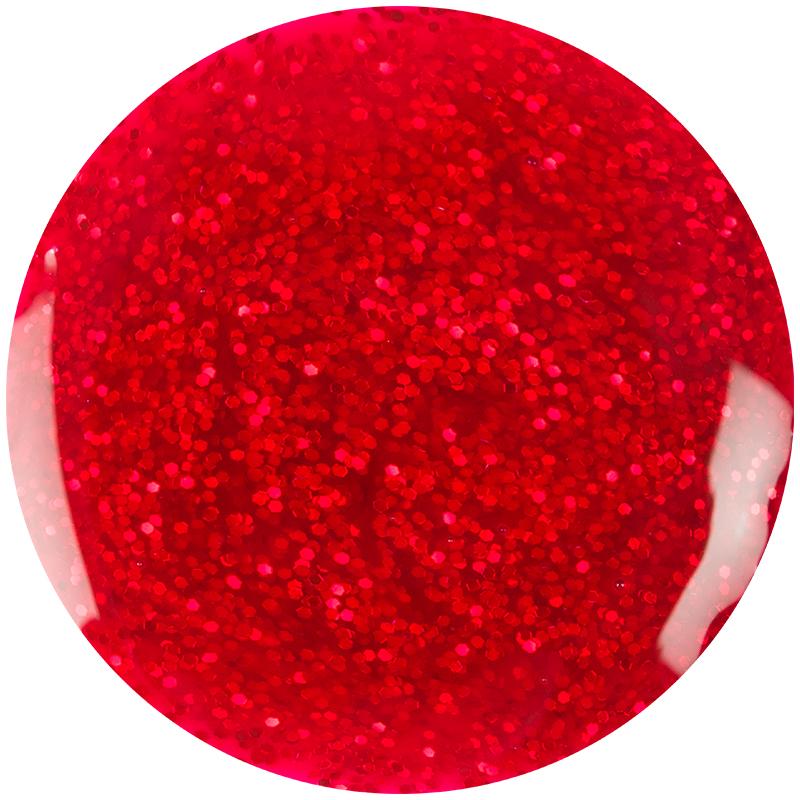 Oja Semipermanenta Ever Red Sparkle 15ml