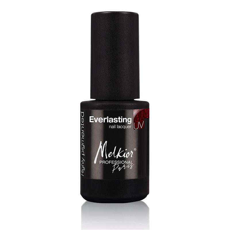 Soak-off gel nail polish highly pigm ever red slippers 4.5 ml