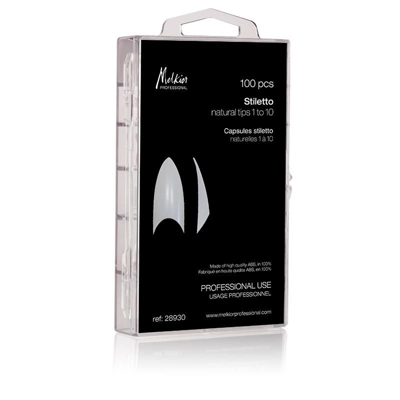 Capsule Stiletto Naturale Nr1-10 X 100 Buc