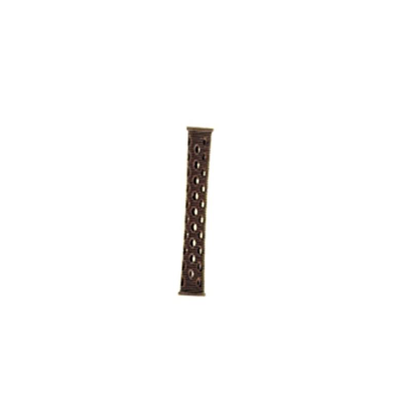 bigudiuri plastic scurte maro d13 (10 buc)