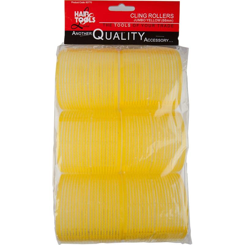 Bigudiuri scai jumbo d66mm (6 buc) galbene