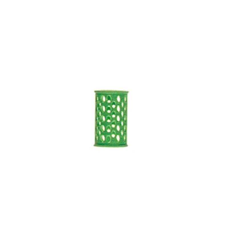 bigudiuri plastic scurte verzi d25 (10 buc)