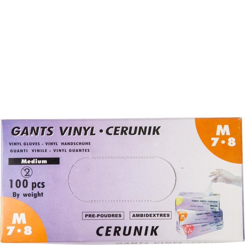 manusi uf vinil m x 100 buc