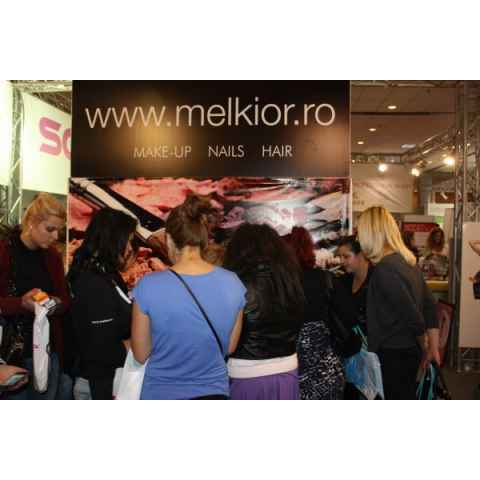 Melkior a fost la targul de cosmetice de la Romexpo