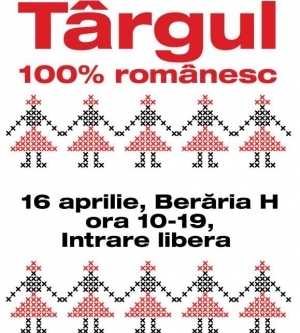 Hai cu noi la targul 100% romanesc!