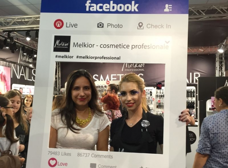 MELKIOR A PARTICIPAT LA COSMETICS BEAUTY HAIR 