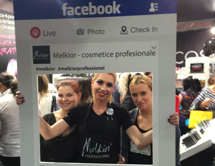 MELKIOR A PARTICIPAT LA COSMETICS BEAUTY HAIR 