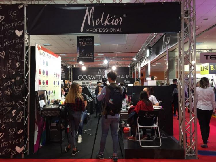 Melkior a fost la targul de cosmetice de la Romexpo 