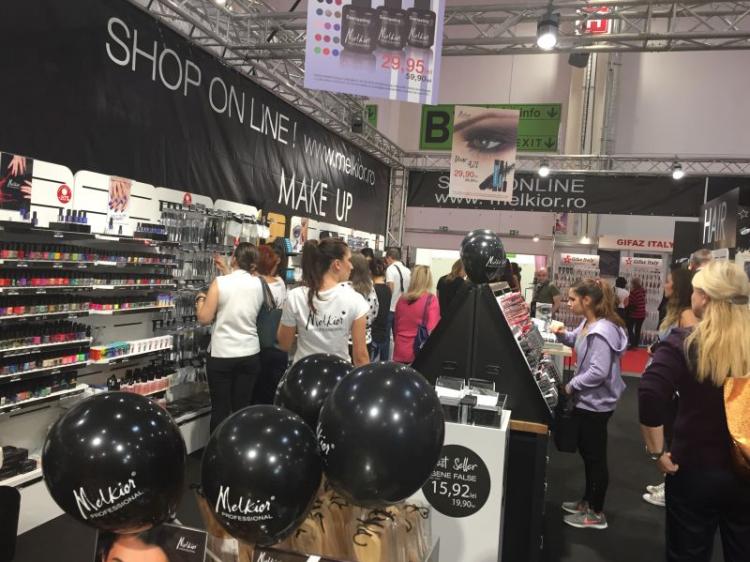 Melkior a fost la targul de cosmetice de la Romexpo 