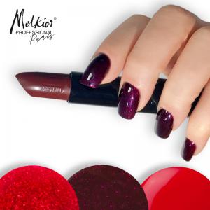 Passion Red! Melkior aduce pentru unghiile tale oja semipermanenta Highly Pigmented 